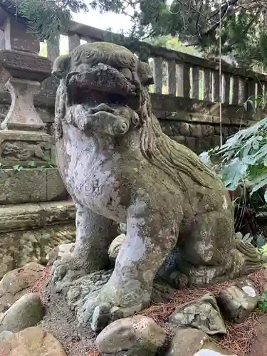 大杉神社の狛犬