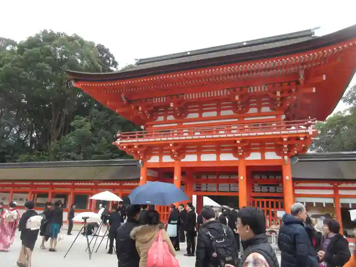 賀茂御祖神社(下鴨神社)の山門・神門