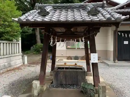 玉敷神社の手水