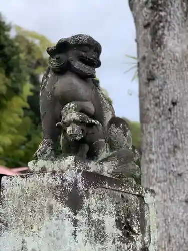 諏訪神社の狛犬