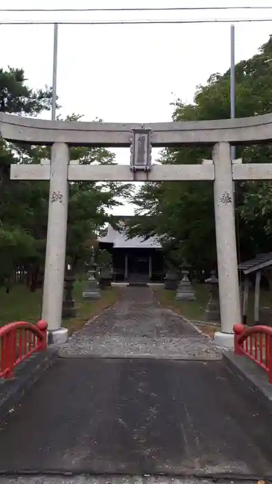 砺波神社の鳥居