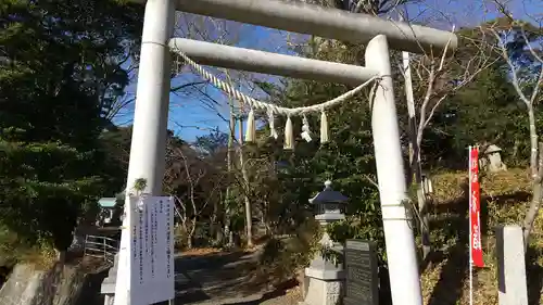 佐波波地祇神社の鳥居