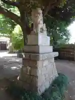 上高田氷川神社の狛犬