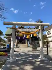 烈々布神社の鳥居