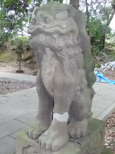 湖山神社の狛犬