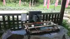 櫻岡大神宮の手水