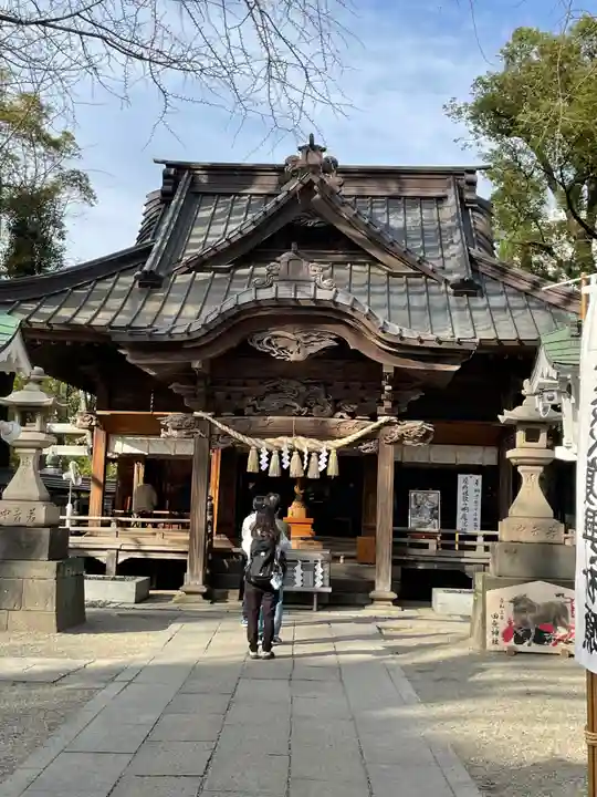 田無神社の本殿・本堂