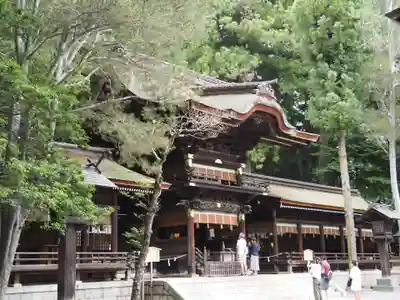 諏訪大社下社秋宮の本殿・本堂