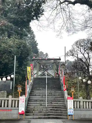 大生郷天満宮の鳥居