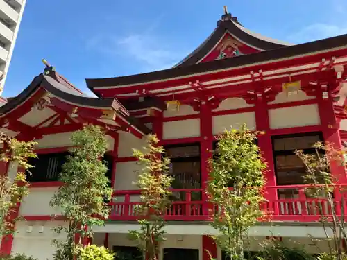 成子天神社の本殿