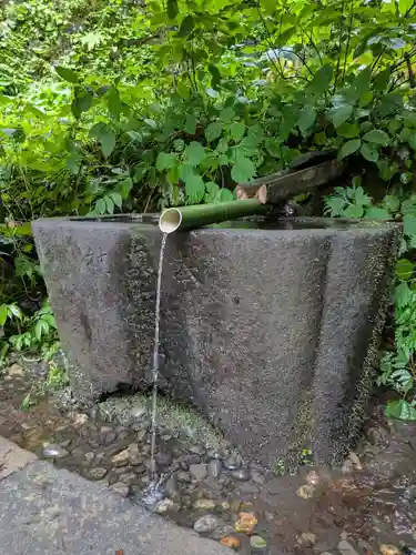 戸隠神社奥社の手水