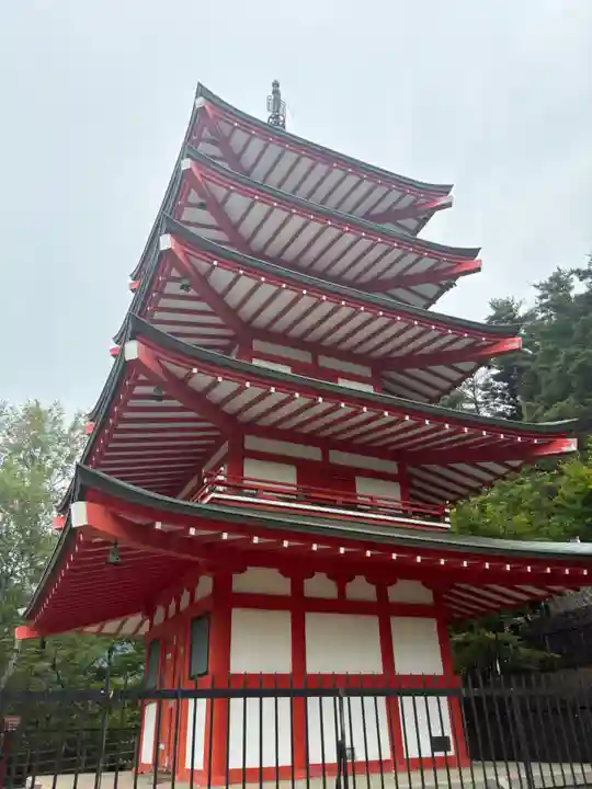 新倉富士浅間神社(山梨県)
