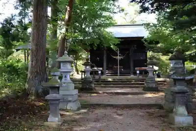  岳温泉神社 の本殿・本堂