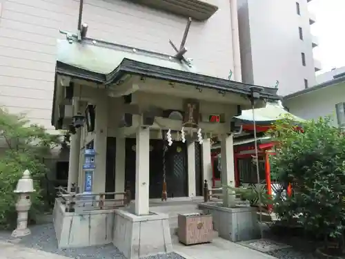 火防　陶器神社（坐摩神社末社）の本殿