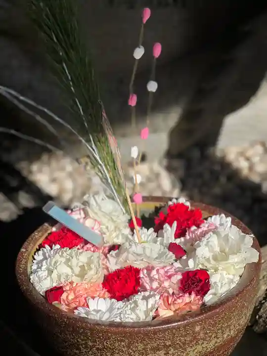 須山浅間神社の手水舎