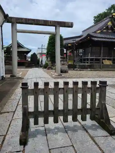 健田須賀神社の鳥居