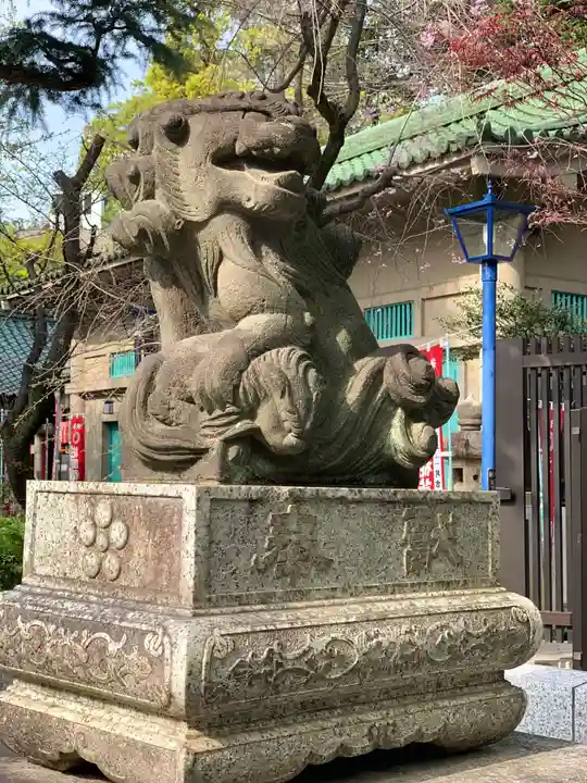 五條天神社の狛犬