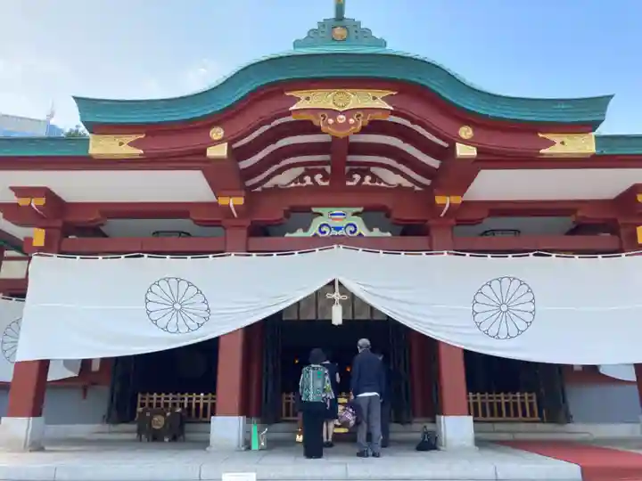 日枝神社の本殿・本堂
