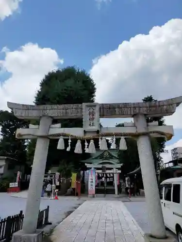 川越八幡宮の鳥居