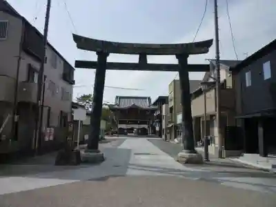 桑名宗社（春日神社）の鳥居