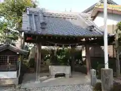 神明宮の手水