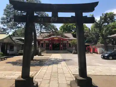 品川神社の鳥居