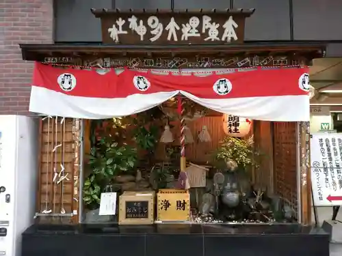 本陣狸大明神社の本殿