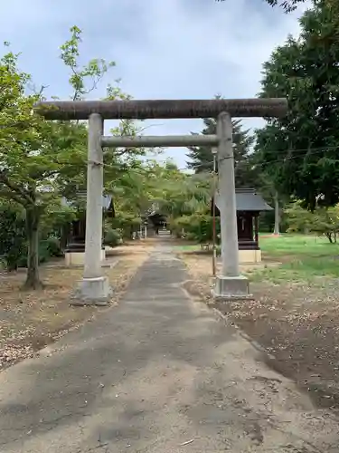 大我井神社の鳥居