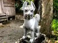 馬場稲荷神社の狛犬