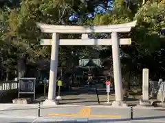 御穂神社の鳥居