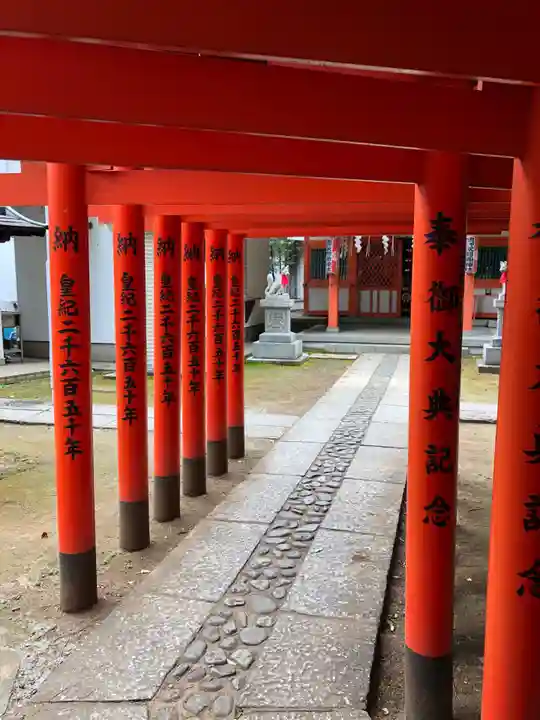 豊栄稲荷神社の鳥居
