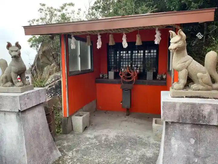 福徳稲荷神社の狛犬
