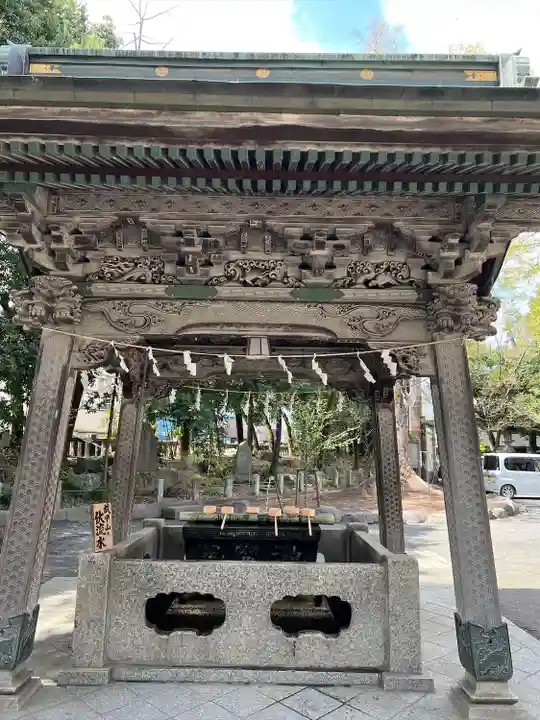 秩父神社の手水舎