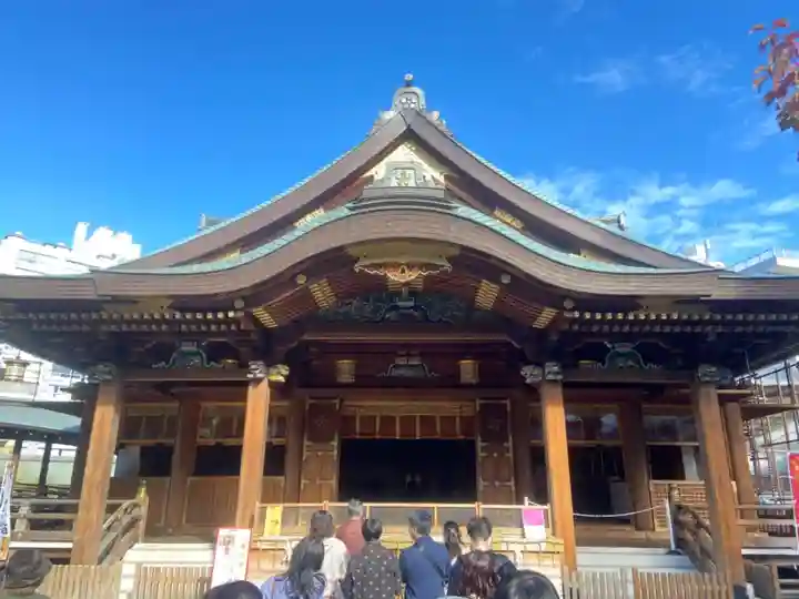 湯島天満宮の本殿・本堂