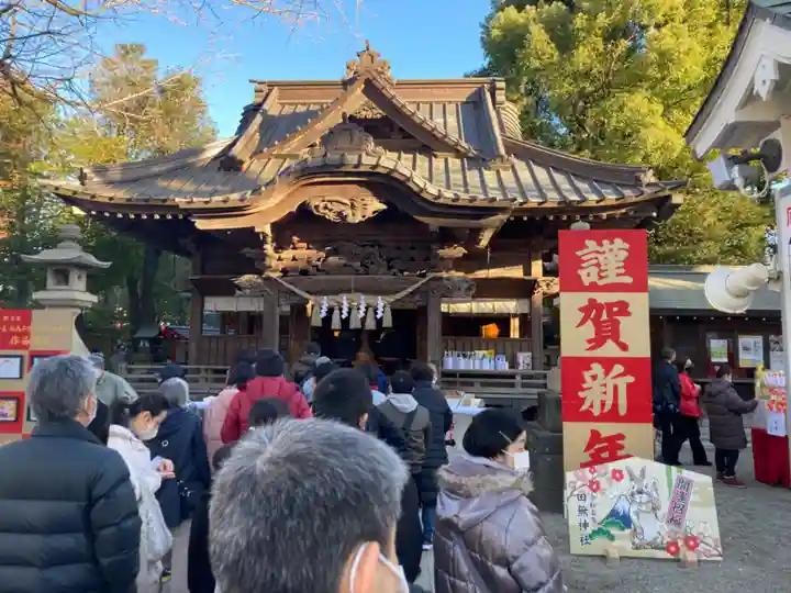 田無神社の本殿・本堂