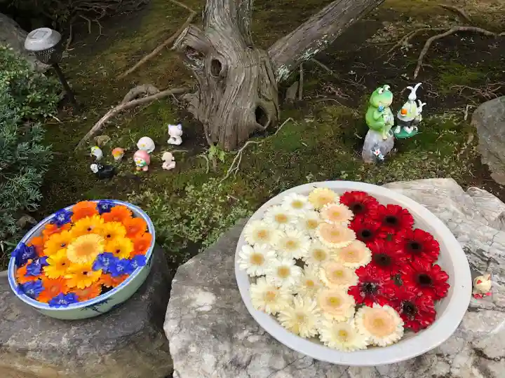 法輪寺の手水舎