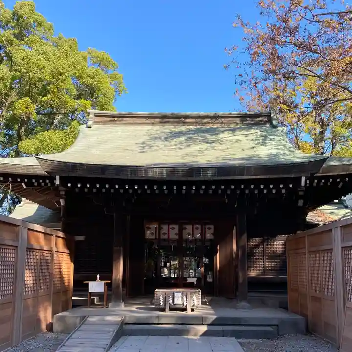 川越氷川神社の本殿・本堂