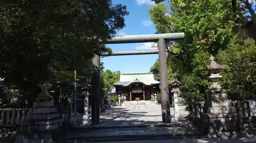 溝旗神社（肇國神社）の鳥居