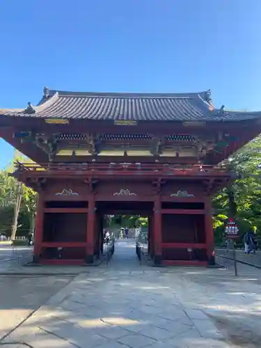根津神社の山門・神門