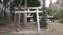 白山神社の鳥居