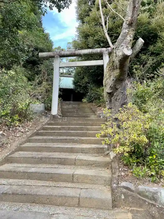 大久保神社の鳥居