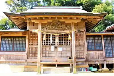 加佐奈子神社の本殿・本堂
