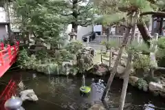 今泉八坂神社の庭園