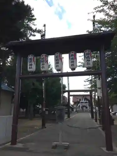 苗穂神社の鳥居