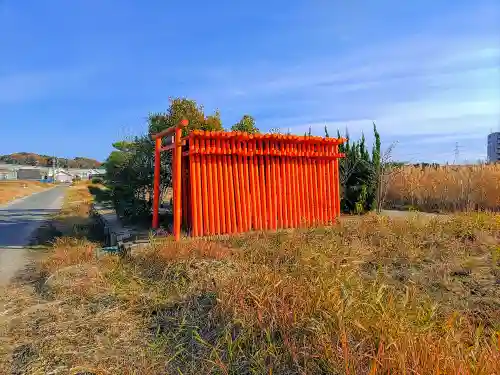 狐塚稲荷社の鳥居