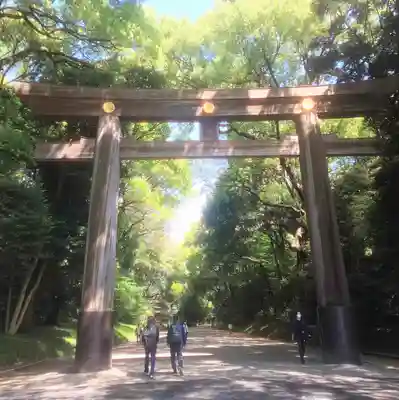 明治神宮の鳥居
