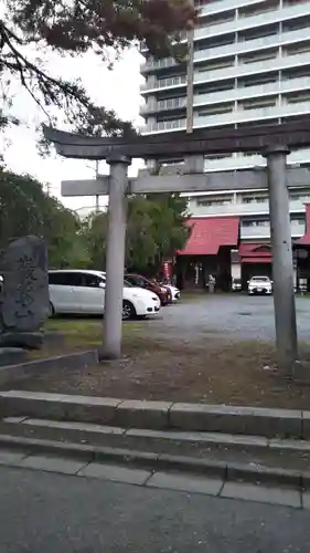 岩手山神社の鳥居