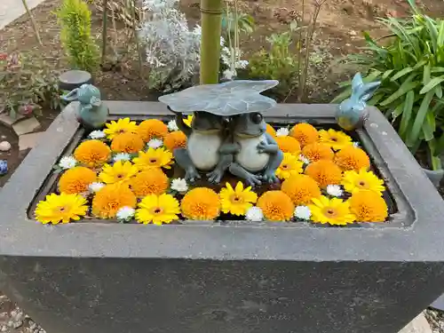 法輪寺の手水舎