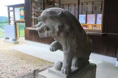 長屋神社の狛犬