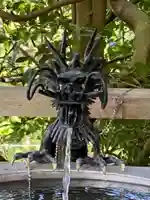 吉野水分神社(吉野町)の手水舎